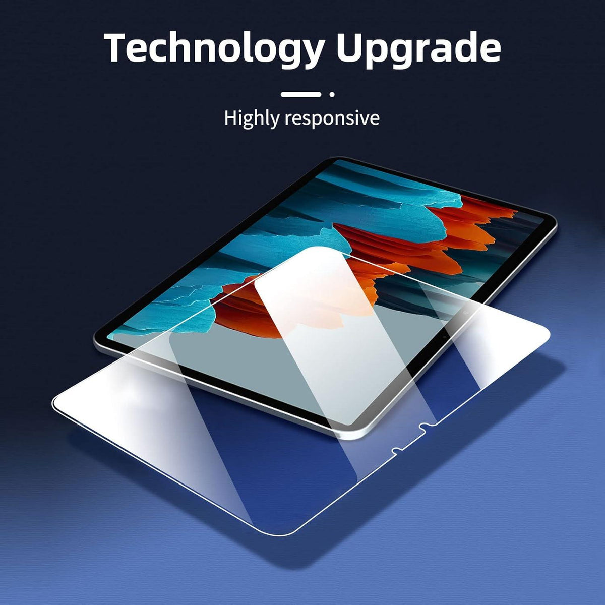 2x Panzer Schutzfolie für Samsung Galaxy Tab S8 S7 11 Zoll 9H Ultra-klar