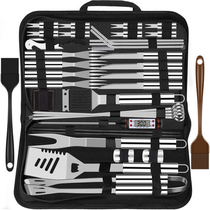 38 Teiliges Grillbesteckset Grillzubehör Geschenk für Männer