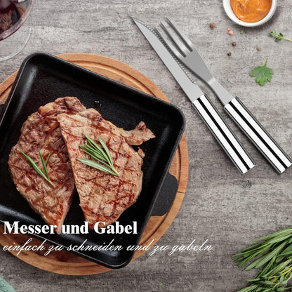 38 Teiliges Grillbesteckset Grillzubehör Geschenk für Männer