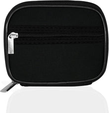 Tablettenbox 7 Tage Reißverschluss Stofftasche Medikamentenbox Schwarz