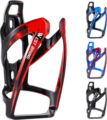 Fahrrad Flaschenhalter für MTB Rennrad ultraleicht Schwarz Rot