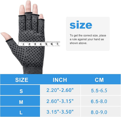 Arthritis Kompressionshandschuhe Schwarz M Schmerzlinderung