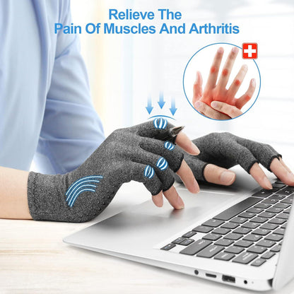 Arthritis Kompressionshandschuhe Schwarz M Schmerzlinderung