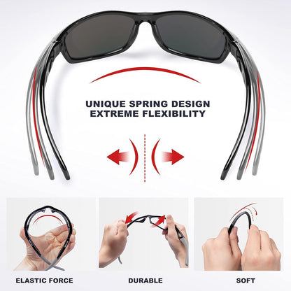 Polarisierte Sonnenbrille für Fahrrad Radsport UV400 TR90