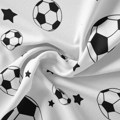 Fußball Bettwäsche Set Kinder 220x230cm mit Kissenbezügen