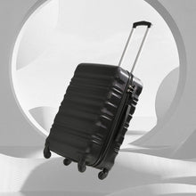 COOLIFE Hartschalen-Koffer Trolley Handgepäck Schwarz TSA 4