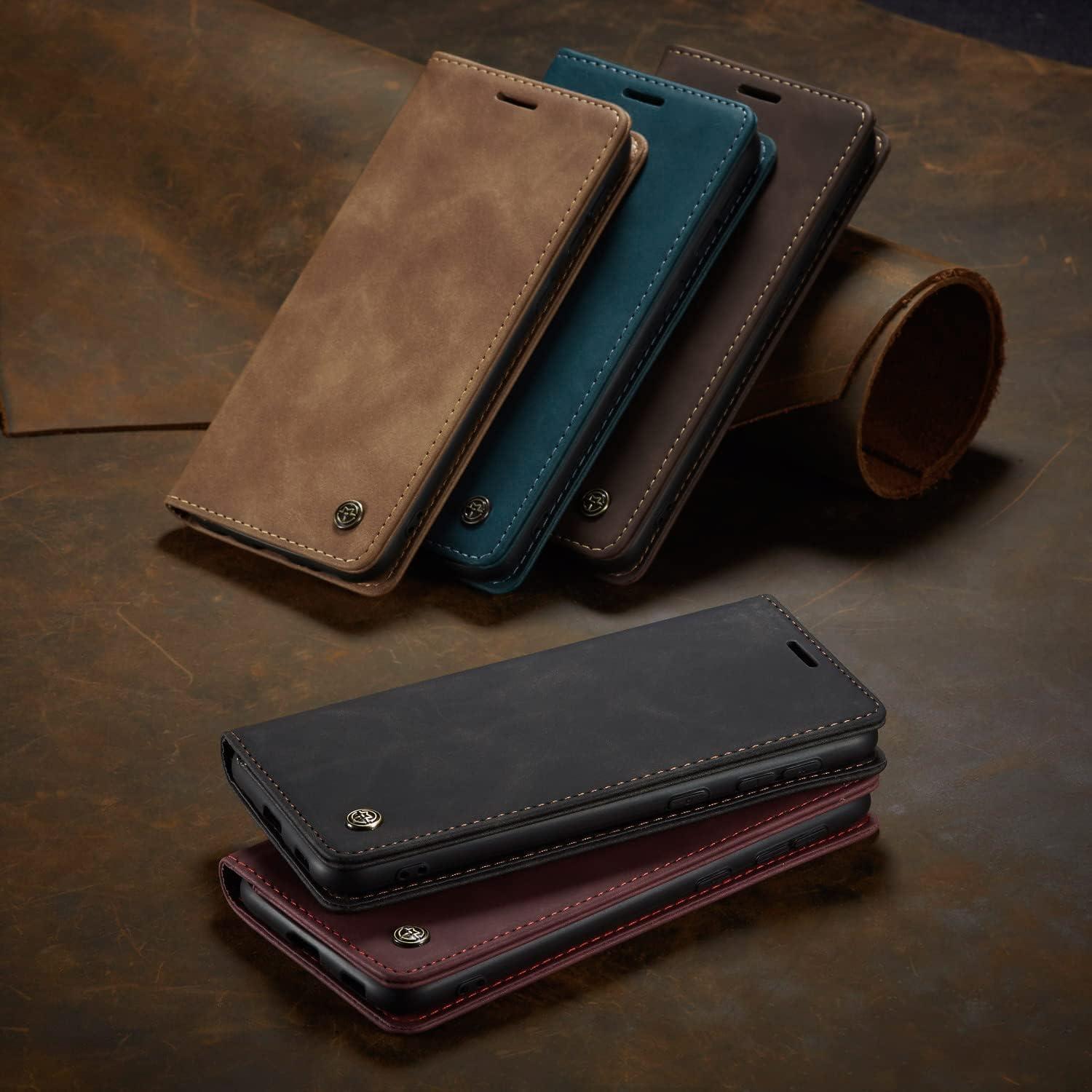 Samsung Galaxy S22 5G Hülle Premium Leder Klappbar Flip Case Magnet