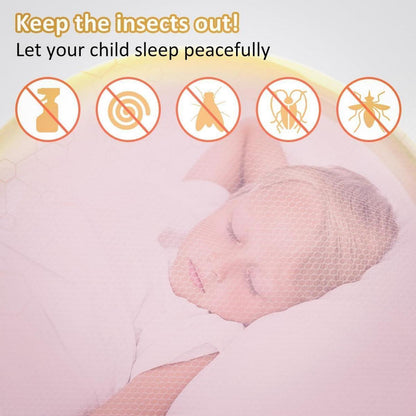 Moskitonetz Bett Rosa für Doppel- & Einzelbetten