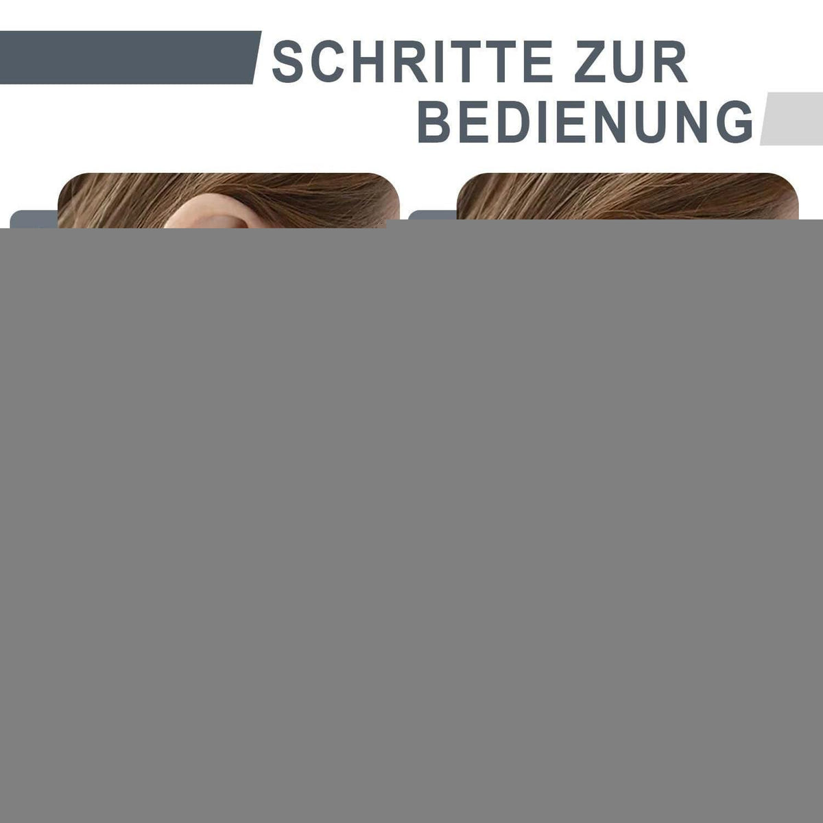 Ohrlochstechpistolen Set 6 Stück, steril, schmerzfrei, mit Ohrsteckern