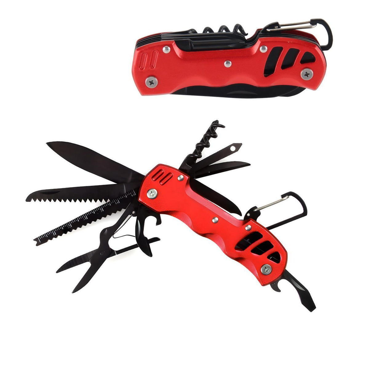 Multitool Taschenmesser 12-in-1 – Robustes Werkzeug für Outdoor & Alltag