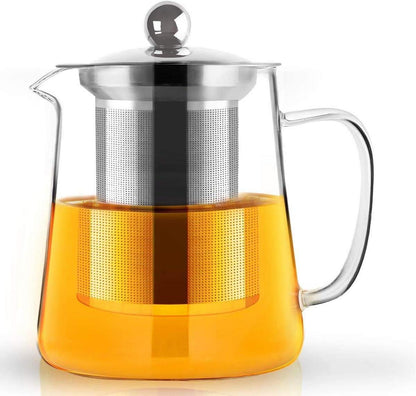 Kreative Teekanne mit Edelstahlfilter für Tee und Kaffee