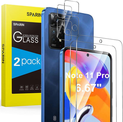Schutzfolie Xiaomi Redmi Note 11 Pro 5G Displayschutz 9H härte - 4