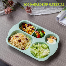 4er Set Geteilte Teller für Kinder und Erwachsene 30cm