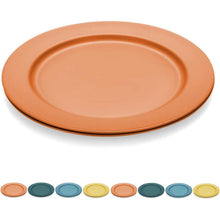 Teller Set 8er – Abbaubar & Unzerbrechlich – Orange