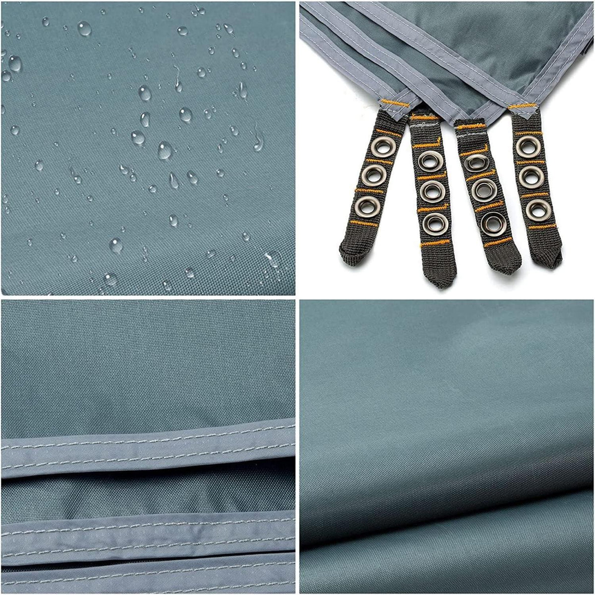 Zeltplane wasserdicht 210D Camping Tarp Oxford Tuch Zeltunterlage