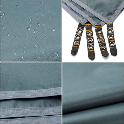 Zeltplane wasserdicht 210D Camping Tarp Oxford Tuch Zeltunterlage
