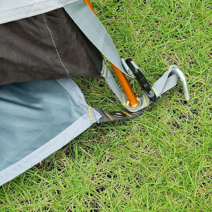 Bessport Zeltplane 210D Wasserdichtes Camping Tarp 230x190cm Tragetasche
