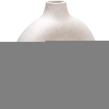 Keramik Vase Donut Design, Beige, Größe M
