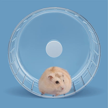18cm Hamsterrad Laufrad leise transparent Hamster Spielzeug für Kleintier