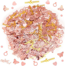 Roségold Hochzeit Herz Konfetti Tischdeko Streudeko 70g