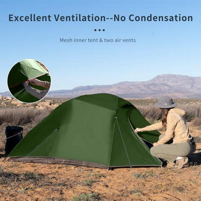Ultraleichtes 3-Personen Zelt für Camping & Wandern