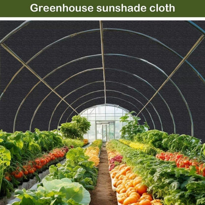 Sonnensegel 100% UV-stabilisiertes Schattennetz Schwarz 3x5m