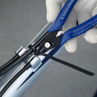 Mini-Seitenschneider 5er-Set, 127mm Präzisions-Drahtschneider, blau