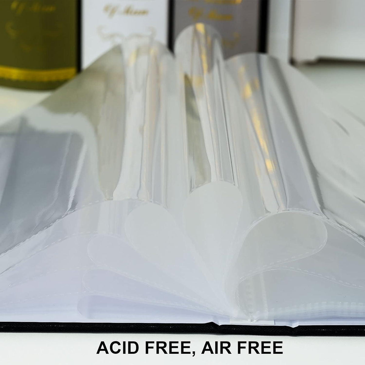 Fotoalbum Vienrose Klein 10x15 Fotos Leinen Cover Frontfenster 2er Pack