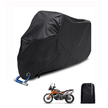 Motorrad Abdeckplane Wasserdicht 245x105x125cm – Winterfest & Sicher