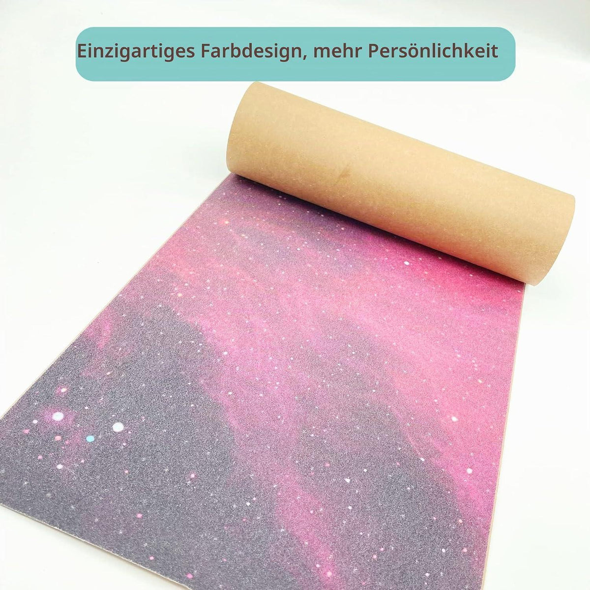 Skateboard Griptape Wasserdicht & Rutschfest 84 x 23 cm