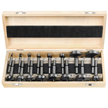Forstnerbohrer Set 16tlg für Holz Ø6-54mm mit Holzkasten