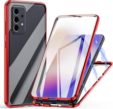 Handyhülle Samsung Galaxy A53 5G Magnetische Adsorption Gehärtetes