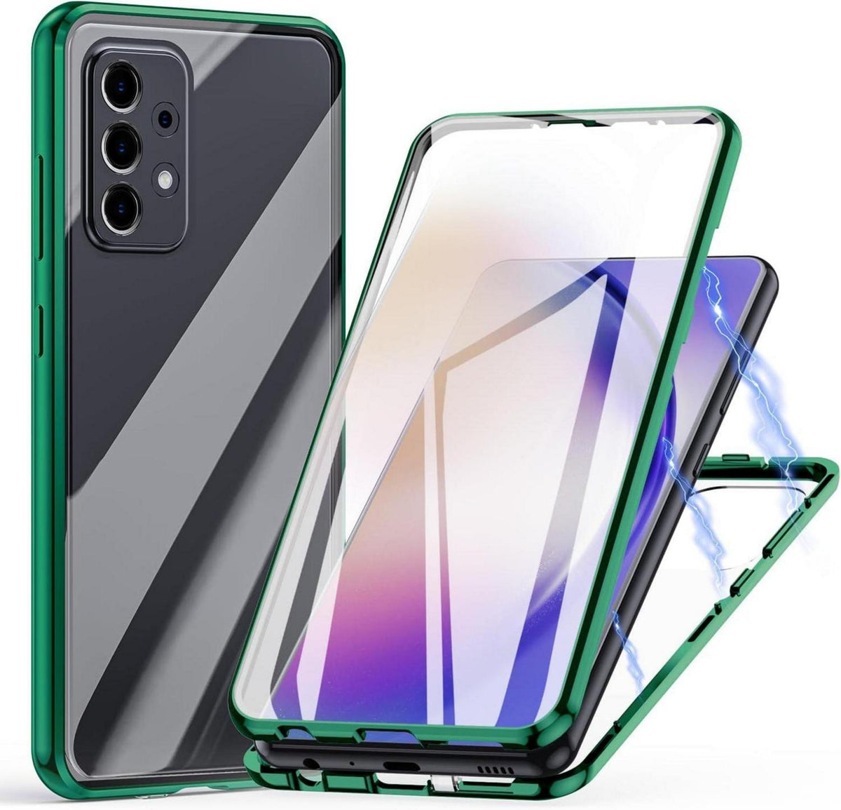 Magnetische Adsorption Hülle für Samsung Galaxy A53 5G 360 Grad Schutz