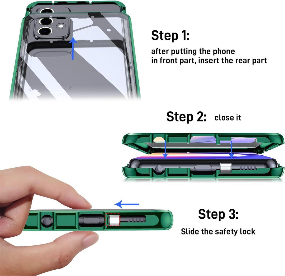 Samsung Galaxy A53 5G Hülle Magnetische Adsorption 360 Grad