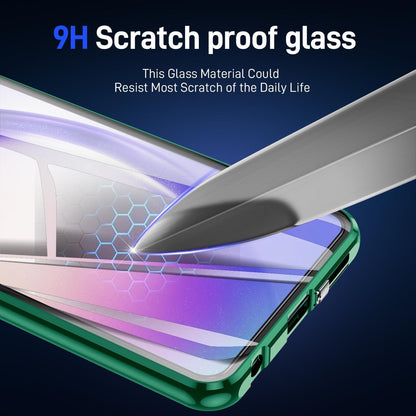 Hülle Samsung Galaxy A53 5G Magnetisch Adsorption 360° Schutz Grün