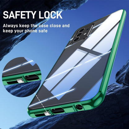 Hülle Samsung Galaxy A53 5G Magnetisch Adsorption 360° Schutz Grün