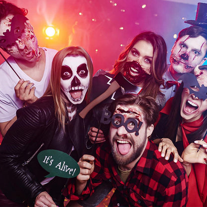 Halloween Schminke Set 30gx2, Wasserbasis für Kinder, Vampire, Monster
