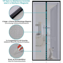 Fliegengitter Tür Magnetisch 100x230 cm – Katzen Sicher & Robust