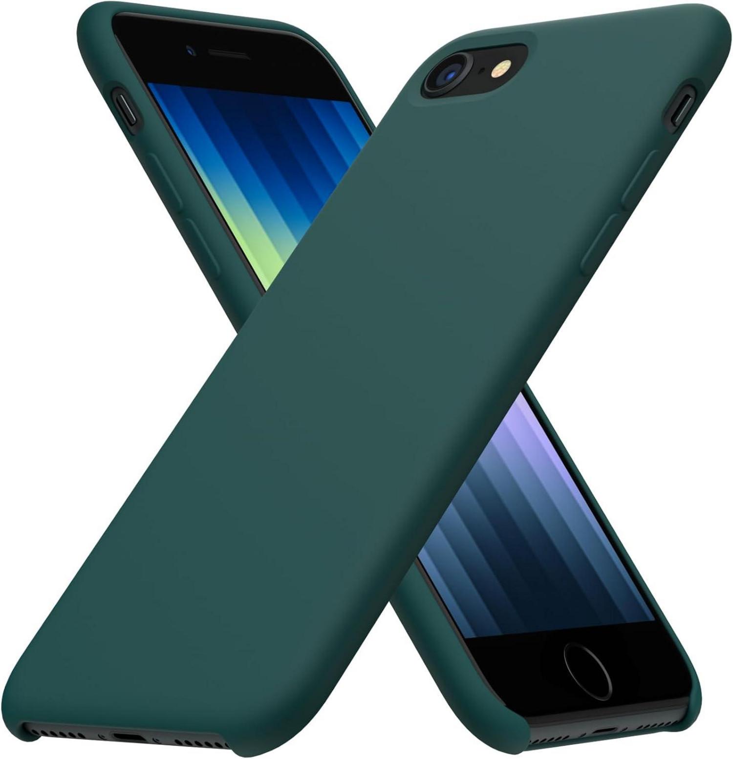 Silikon Case für iPhone SE 3 2022 5G, 7/8 Flüssig Schutzhülle 4,7 Zoll