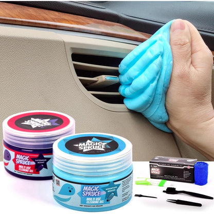 Auto Innenraum Reiniger Gel Kit 2 Reinigungsknete Duft 4