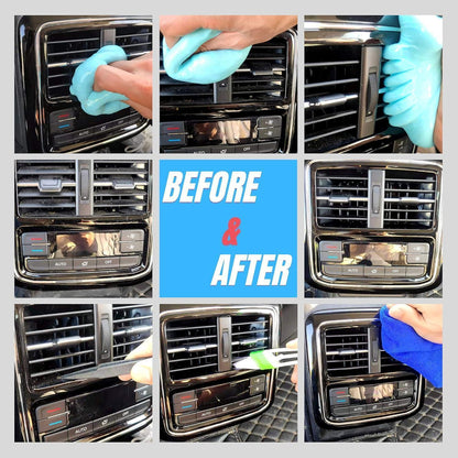 Auto Innenraum Reiniger Gel Kit 2 Reinigungsknete Duft 4