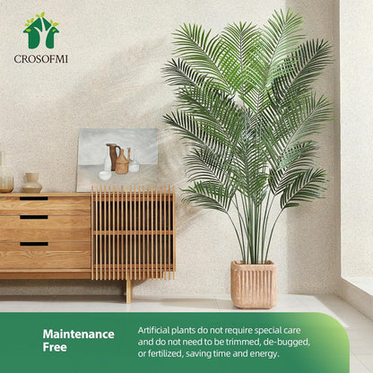 190cm Künstliche Palme im Topf Kunstpflanze Deko Wohnzimmer