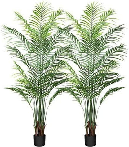 Künstliche Palme 170cm Kunstpflanze Plastik Pflanze Wohnzimmer Büro