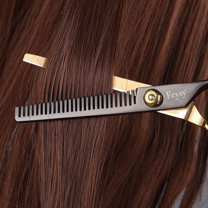 Professionelles Friseurschere Haarschneide- & Effilierschere Set