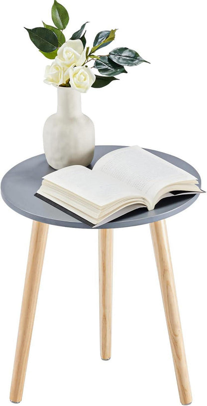 Runder Couchtisch Beistelltisch 42 cm Höhe 51 cm Massivholz