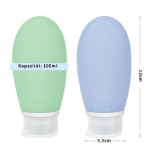 100ml Reiseflaschen Set 3er-Pack – Auslaufsicher & TSA-geprüft