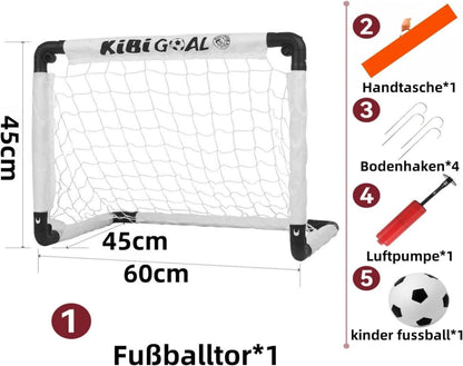 Kinder Fußballtor Fussballtore 115x80cm Garten Spielzeug