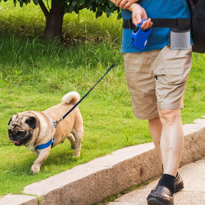 Yoosso Hundetraining Leckerlibeutel mit Kotbeutelspender, verstellbare Futtertasche