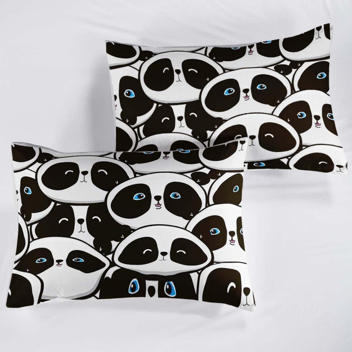 Panda Bettwäsche Set Kinder – 155x220cm + 80x80cm