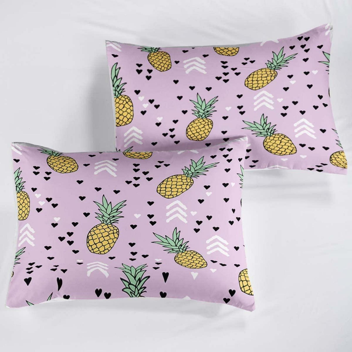 Ananas Bettwäsche Set 200x220cm - Tropisch & Ultraweich